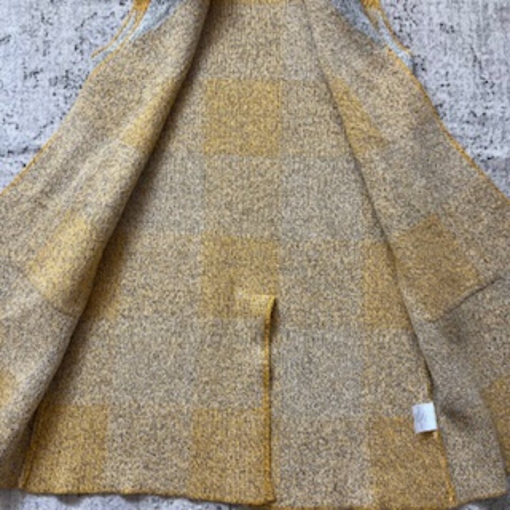 🧡3/15 Monteau Los Angeles Long Sweater Vest Cardigan Women's M - Picture 7 of 9